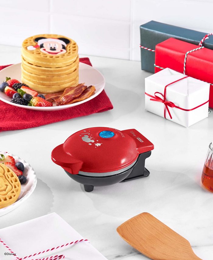 Dash Disney | Dash Mickey Mouse Santa Mini Waffle Maker - Red - No Size