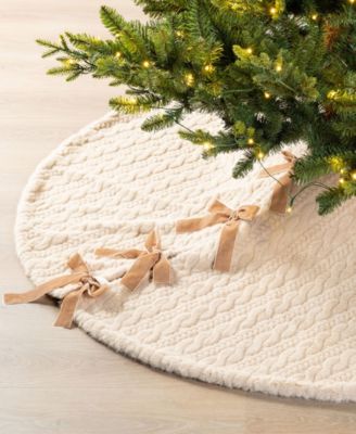 60" Deluxe Reversible Christmas Tree Skirt