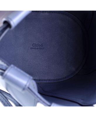 Small Tulip Bucket Bag Leather