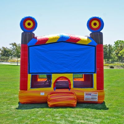 Target 13 ft x 13 ft Commercial Grade Inflatable Bounce House (with Blower)