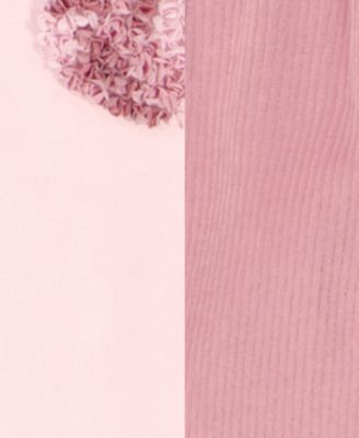 Toddler and Little Girls 2-Piece Long Sleeve Top and Pants Set