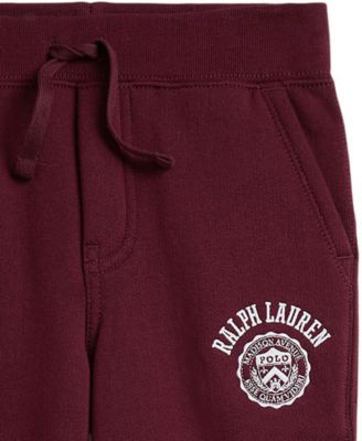 Toddler and Little Boys 2-7 Logo Fleece Jogger Pants