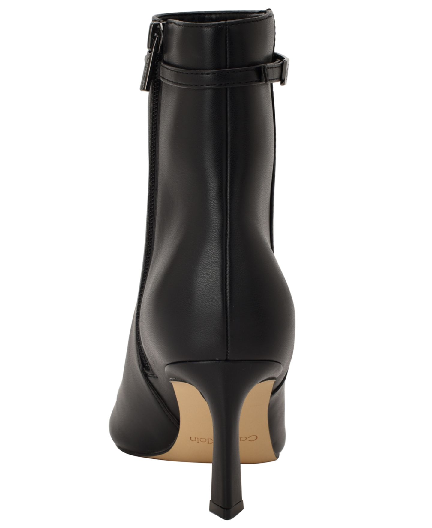 Женские ботинки Calvin Klein Alenna Buckle Strap Stiletto Booties, цвет: Чёрный — фото 3
