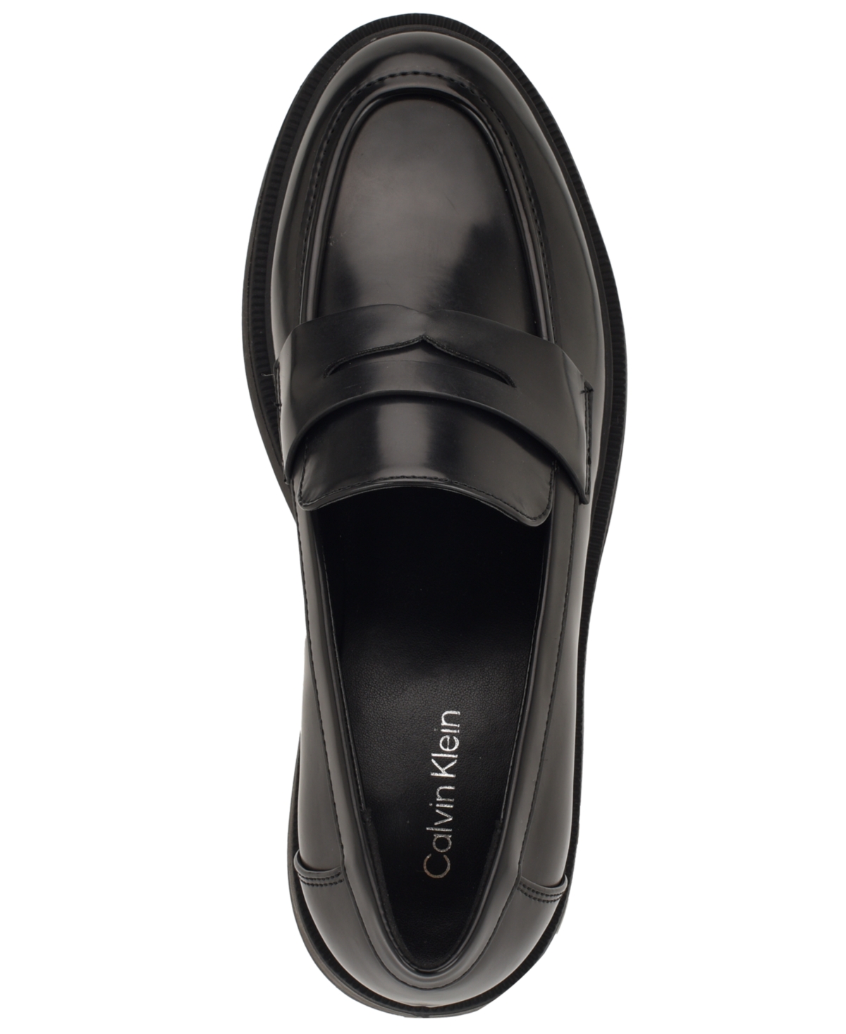 Calvin Klein Otinya Penny Loafer In Black