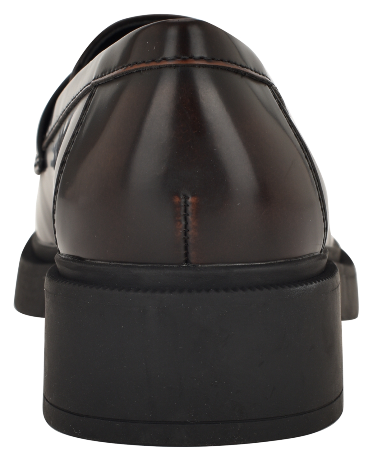 Calvin Klein Grant Lug Sole Penny Loafer In Brown