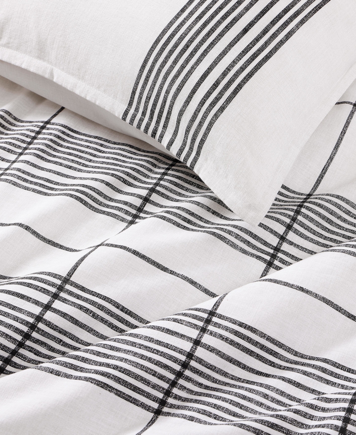 Tommy Hilfiger Brooklyn Heights Stripe Cotton -Pc. Duvet Cover Set