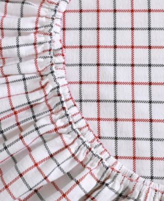Printed Flannel 3-Pc. Sheet Set, Twin