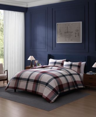 Prospect Park Plaid Cotton 2-Pc. Comforter Set, Twin