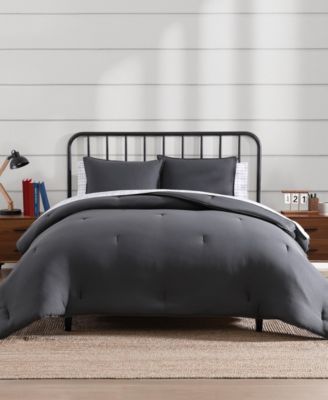 Tommy Hilfiger Solid Microfiber Comforter Set