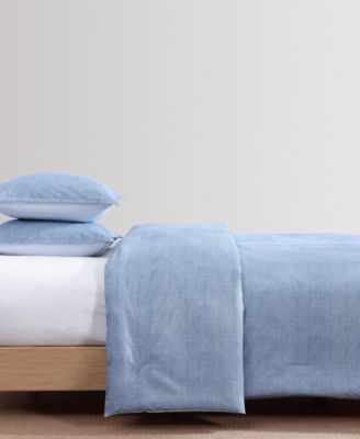 Classic Texture Cotton 2-Pc. Duvet Cover Set, Twin