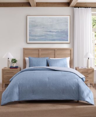 Classic Texture Cotton 3-Pc. Comforter Set, King