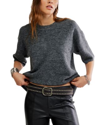 Free People - Women's Margot Crewneck Sweater T-Shirt