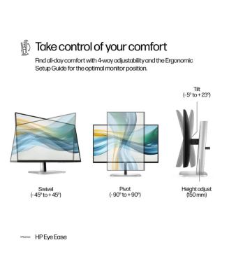 Series 5 Pro 524pu 23.8" 16:9 Full HD 100Hz IPS LCD USB-C Monitor, Jet Black