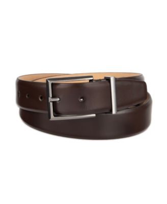 Alfani - Men's Square Shaped Buckle Dress Belt
