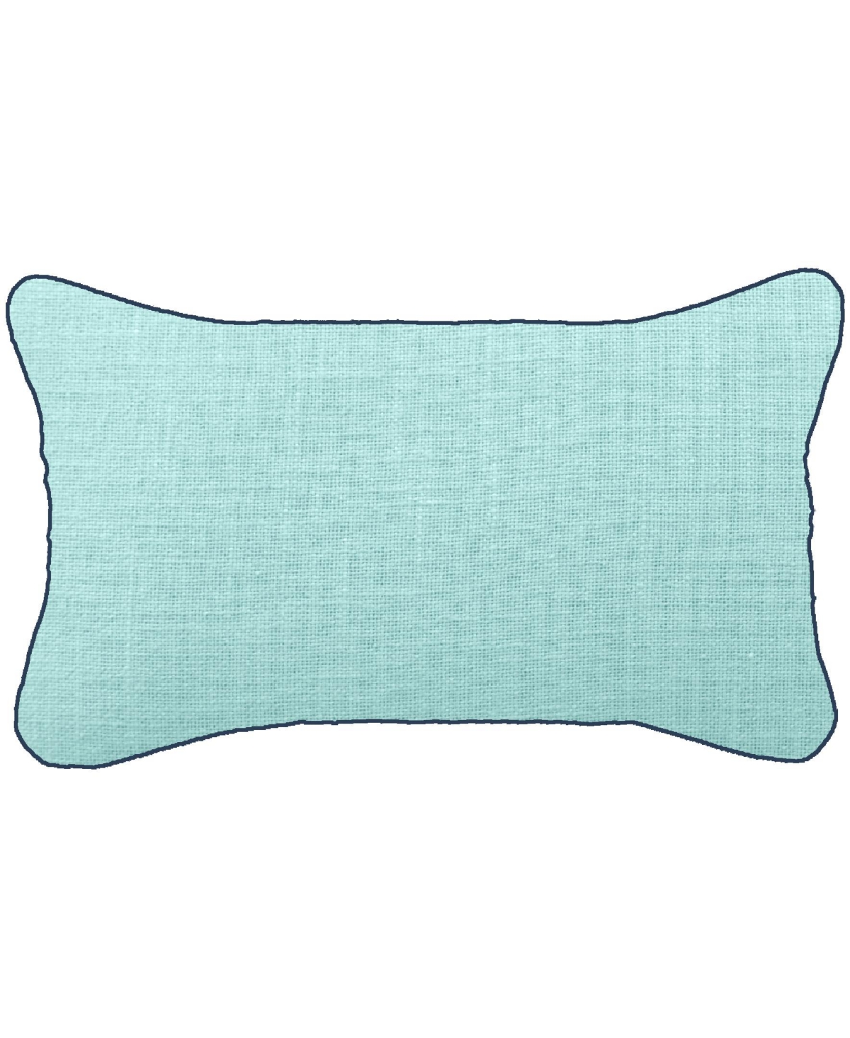 Vibhsa Novelty Digital Print Decorative Pillow, 14" X 24" In Multi