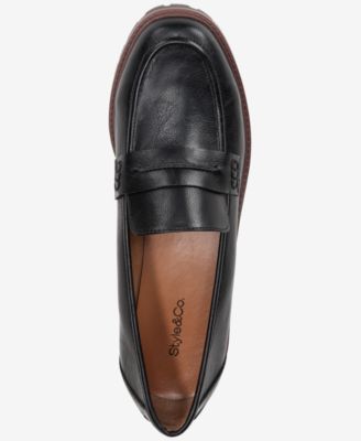 Women's Wandaa Slip-On Lug Loafer Flats, Created for Macy's