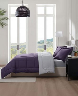 Luxury Soft Reversible 7-Pc. Comforter Set, Queen