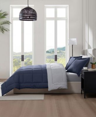 Luxury Soft Reversible 7-Pc. Comforter Set, Queen