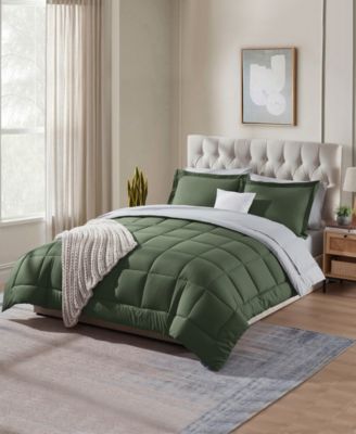 Luxury Soft Reversible 7-Pc. Comforter Set, Queen