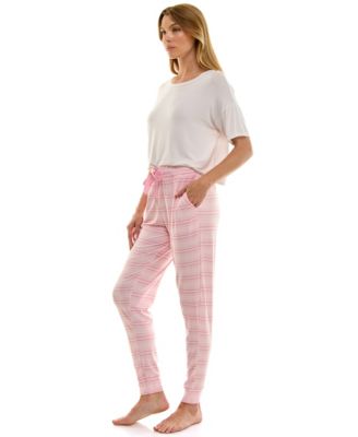 Women's Ultra-Soft Jogger Pajama Bottoms, Set of 2