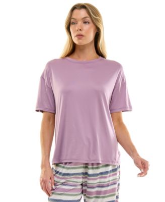 Women's Drop Shoulder Crew Neck T-Shirt