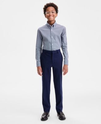 Big Boys' Classic Button Front Shirt