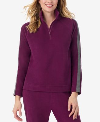 x Jennifer Lake Fleecewear with Stretch Half-Zip Pullover&nbsp;