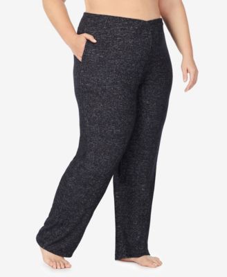 Plus Size Soft Knit Lounge Pants