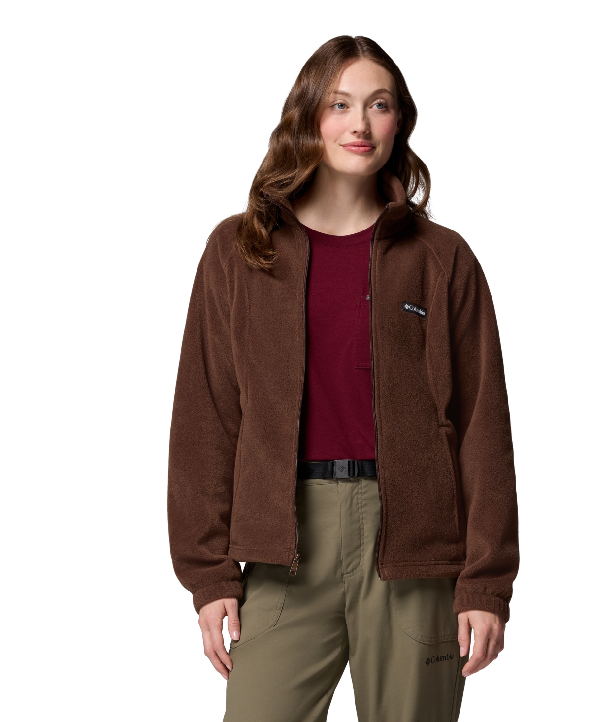 Columbia Women's Benton Springs Fleece Jacket, Xs-3x In Brown