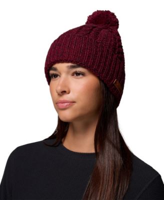 Women's Ridge Knit Beanie Hat
