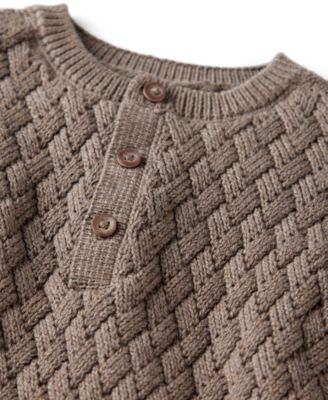 Baby Boys' or Baby Girls' Organic Long Sleeve Jumpsuit