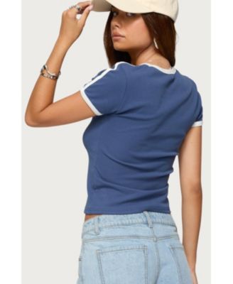 Womens Los Angeles Contrast T Shirt