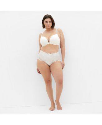 Women's Smooth & Chic Front Close Cotton Push Up Bra