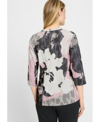 Women's 100% Cotton Printed T-Shirt