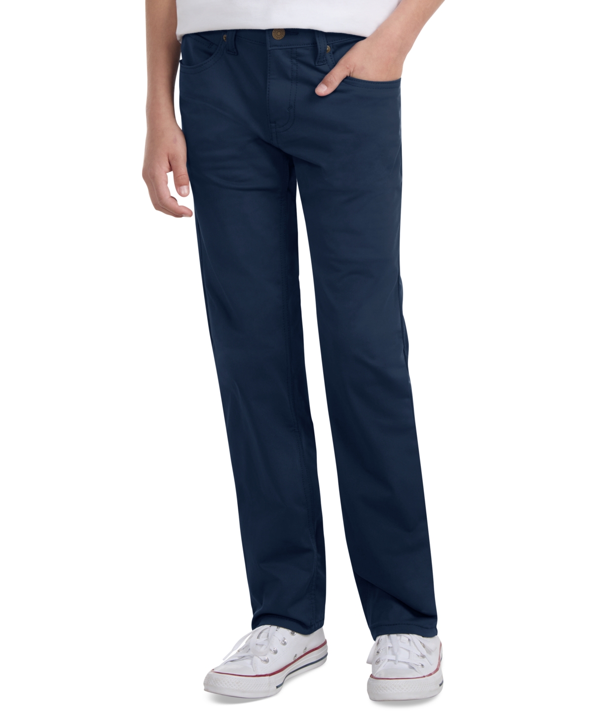 Levi's Big Boys 511 Slim Tech Pants In Blue