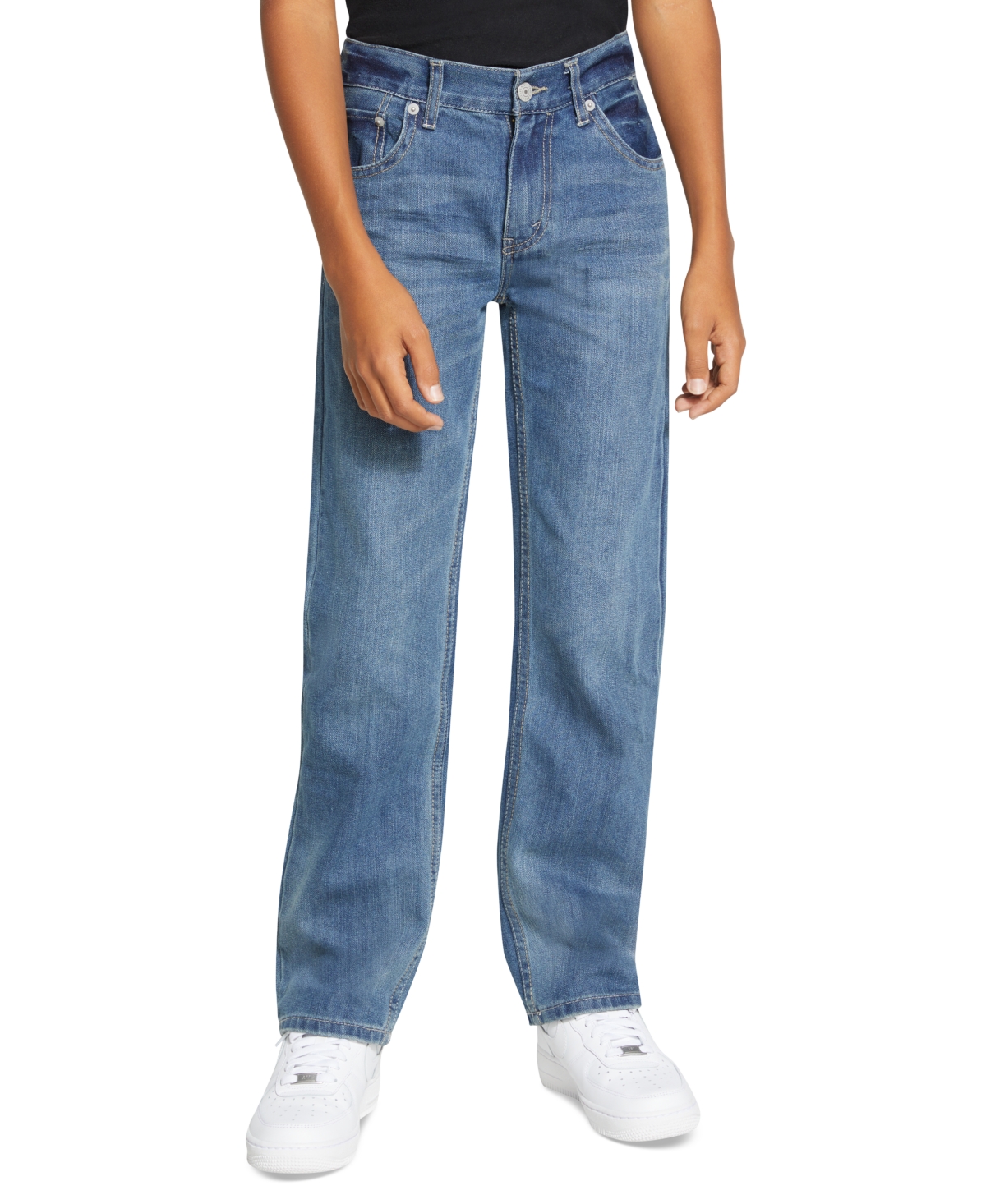 Levi's Big Boys 505 Regular Fit Jeans In Blue