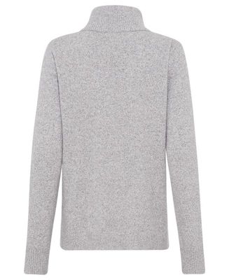 Women's 1/4 Zip Mock Neck Sweater