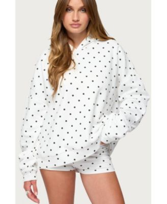 Women's Chelsie Polka Dot Hoodie