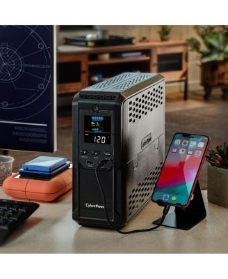 BRG1500AVRLCD2 1500VA/900W Intelligent LCD Mini-Tower UPS with Remote Management