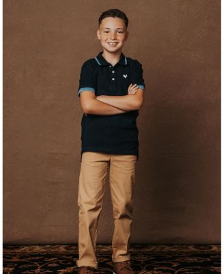 Little and Big Boys' Organic Skinny Stretch Twill Chino Pant