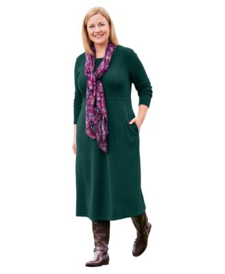 Women's Within Thermal Knit A-Line Dress