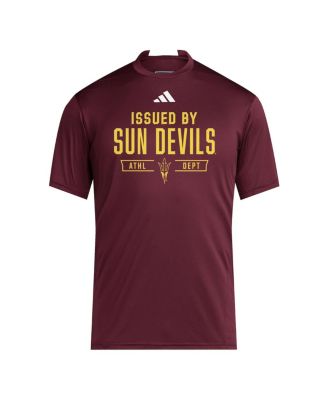 Men's Maroon Arizona State Sun Devils 2025 Training Performance Team T-Shirt