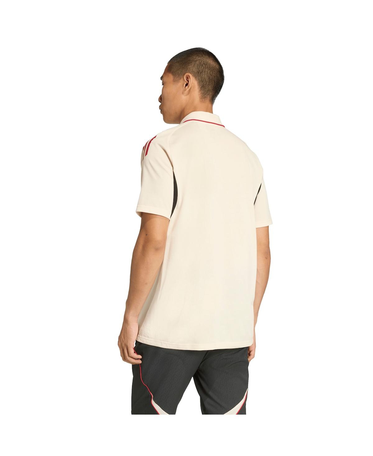 Adidas Men's Cream Liverpool 2025/26 Training Polo