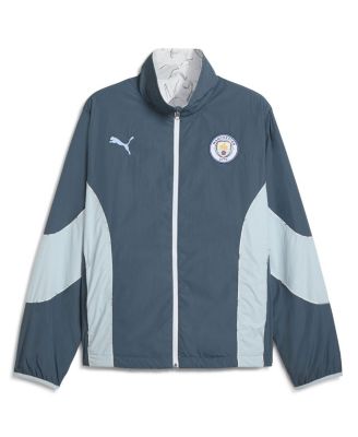 x Kid Super Men's Gray Manchester City 2025 FIFA Club World Cup Reversible Full-Zip Jacket