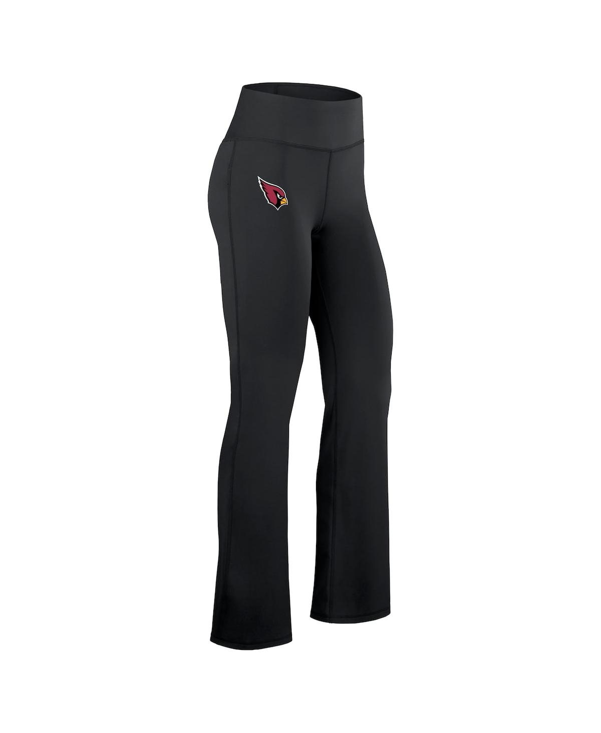 Fanatics Women's Black Arizona Cardinals Maxed Out Flare Leggings In Black