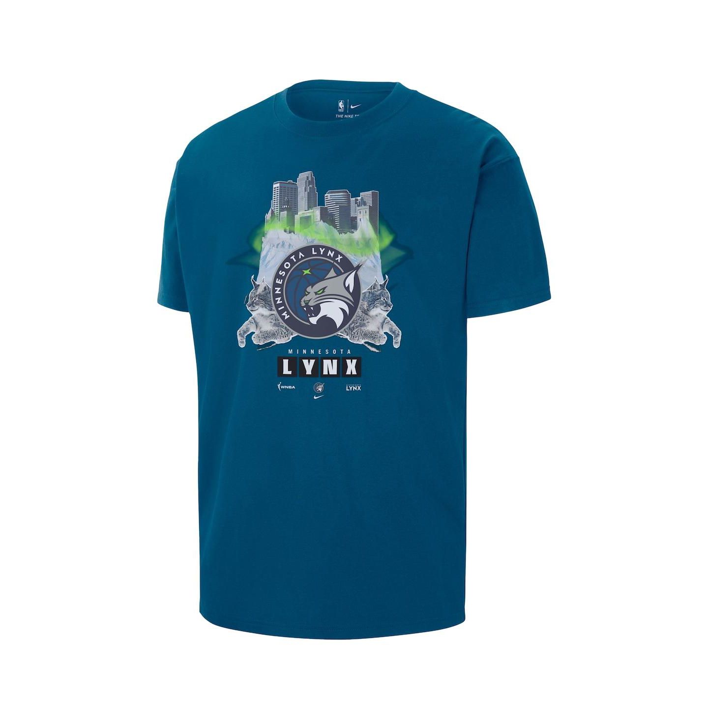 Мужская футболка Nike Blue Minnesota Lynx Original Content Max90 — фото 2