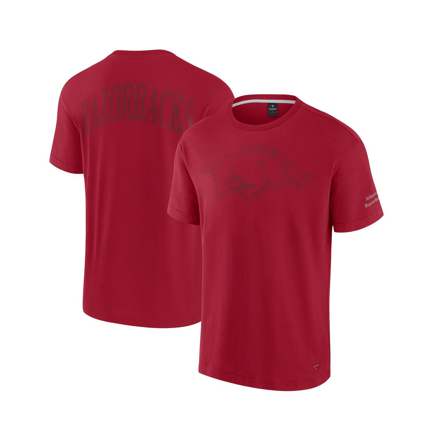 Мужская футболка Fanatics Cardinal Arkansas Razorbacks Iconic — фото 1