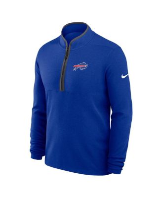 Men's Royal Buffalo Bills Lightweight Victory Performance Half-Zip Pullover