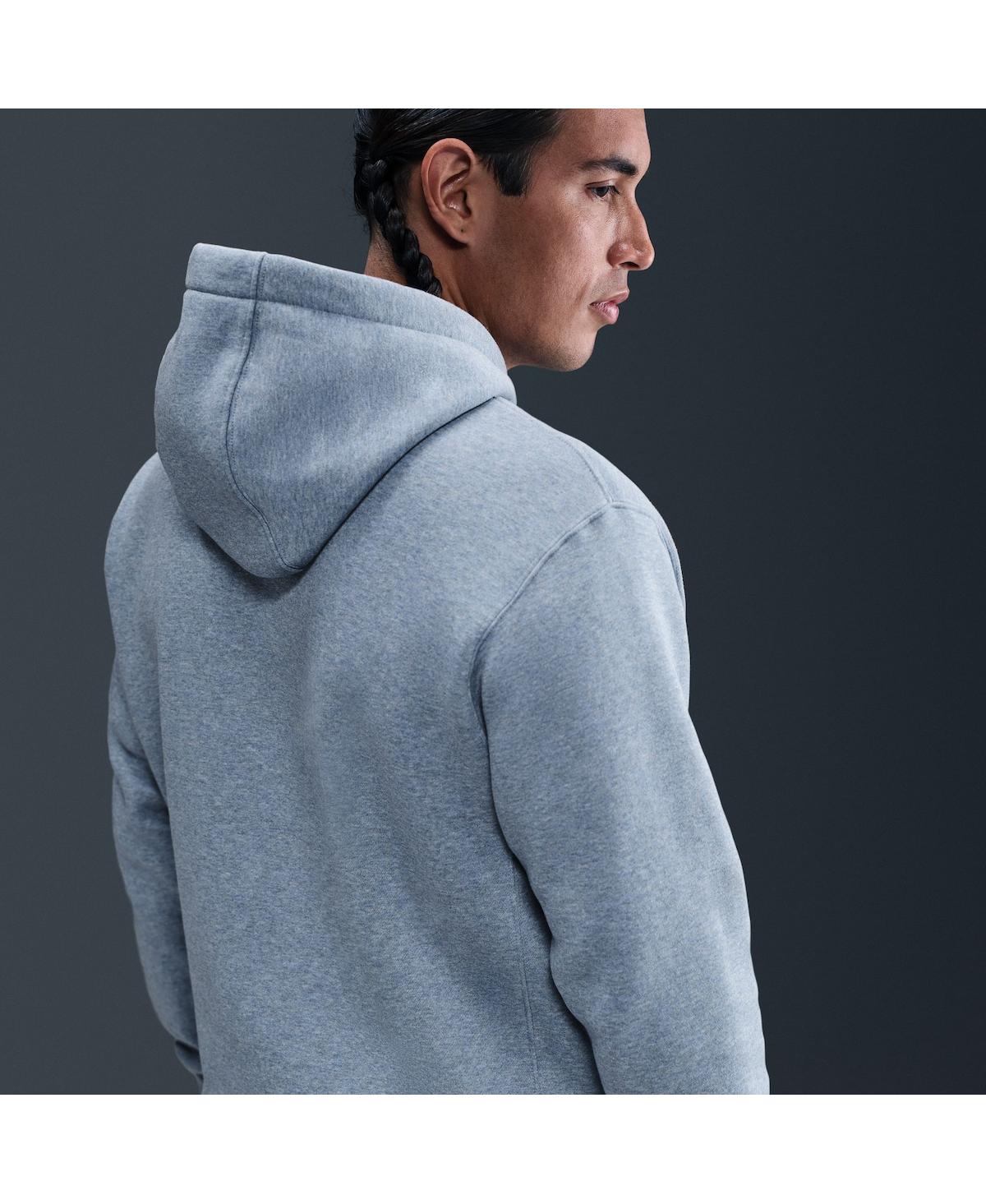 Nike Paris Saint-germain Club  Men's Soccer Pullover Hoodie In Blue