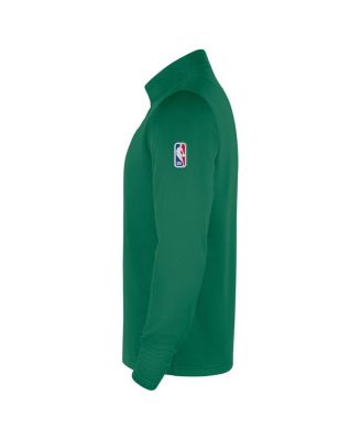 Men's Kelly Green Boston Celtics 2025/26 Authentic Coaches Quarter-Zip Pullover Jacket